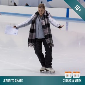 Ice skating lessons for adults at Cockburn Ice Arena