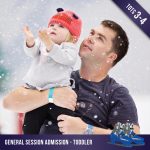 Toddler admission to a general ice skating session