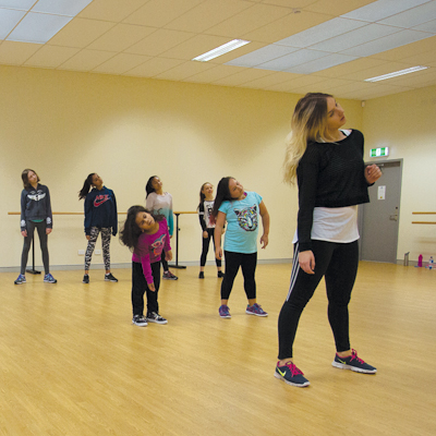 Hip-hop classes at Cockburn Ice Arena in our studio