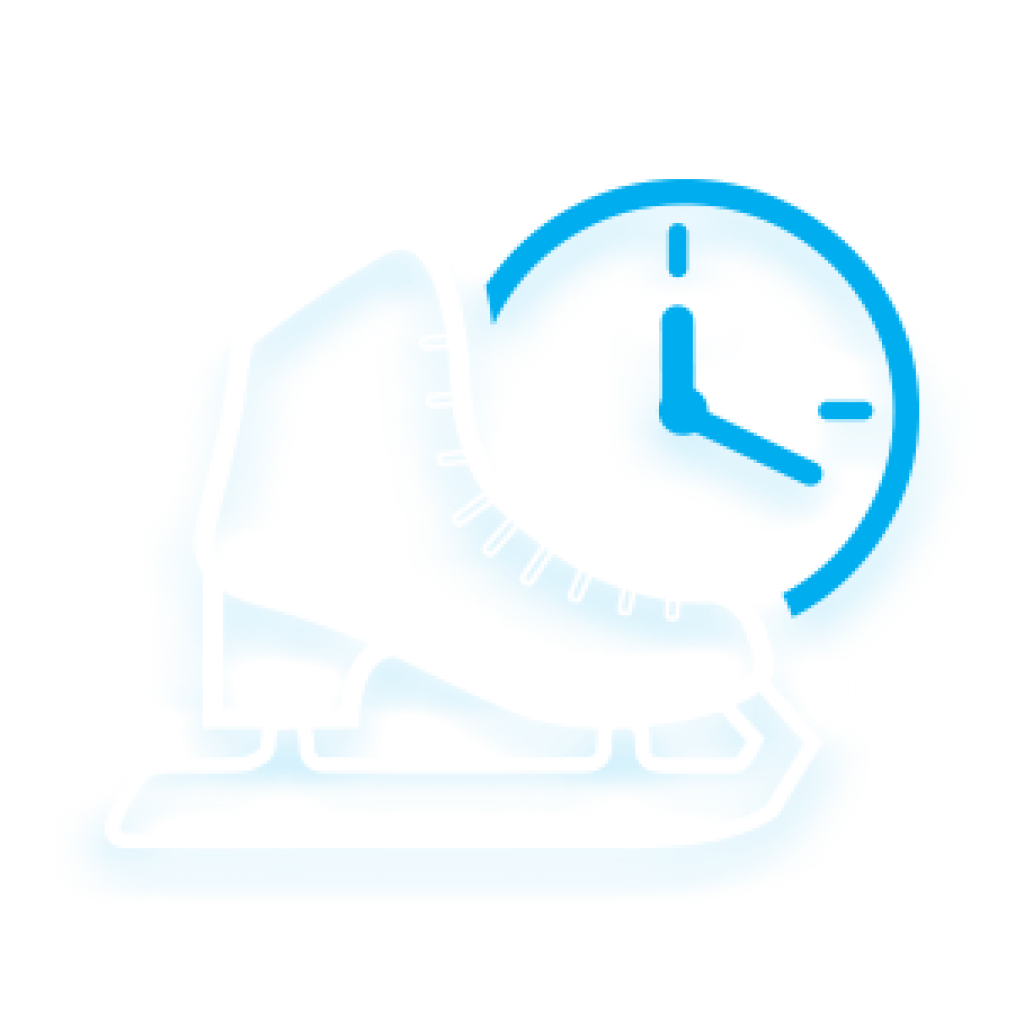 ice skating session times icon