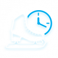 ice skating session times icon