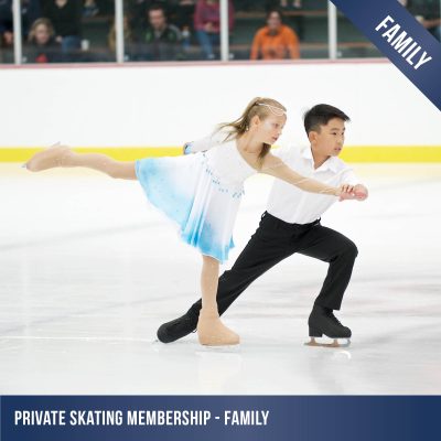 private ice skating membership family